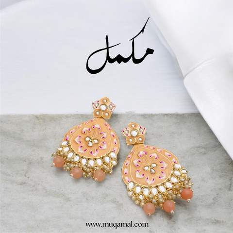 Jaipuri Meenakari Earrings