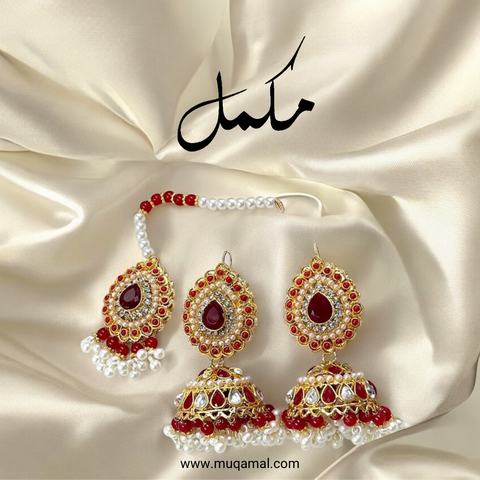 Tear Jhumki Drop Earrings