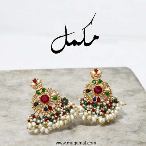 Mehfil Rang Earrings