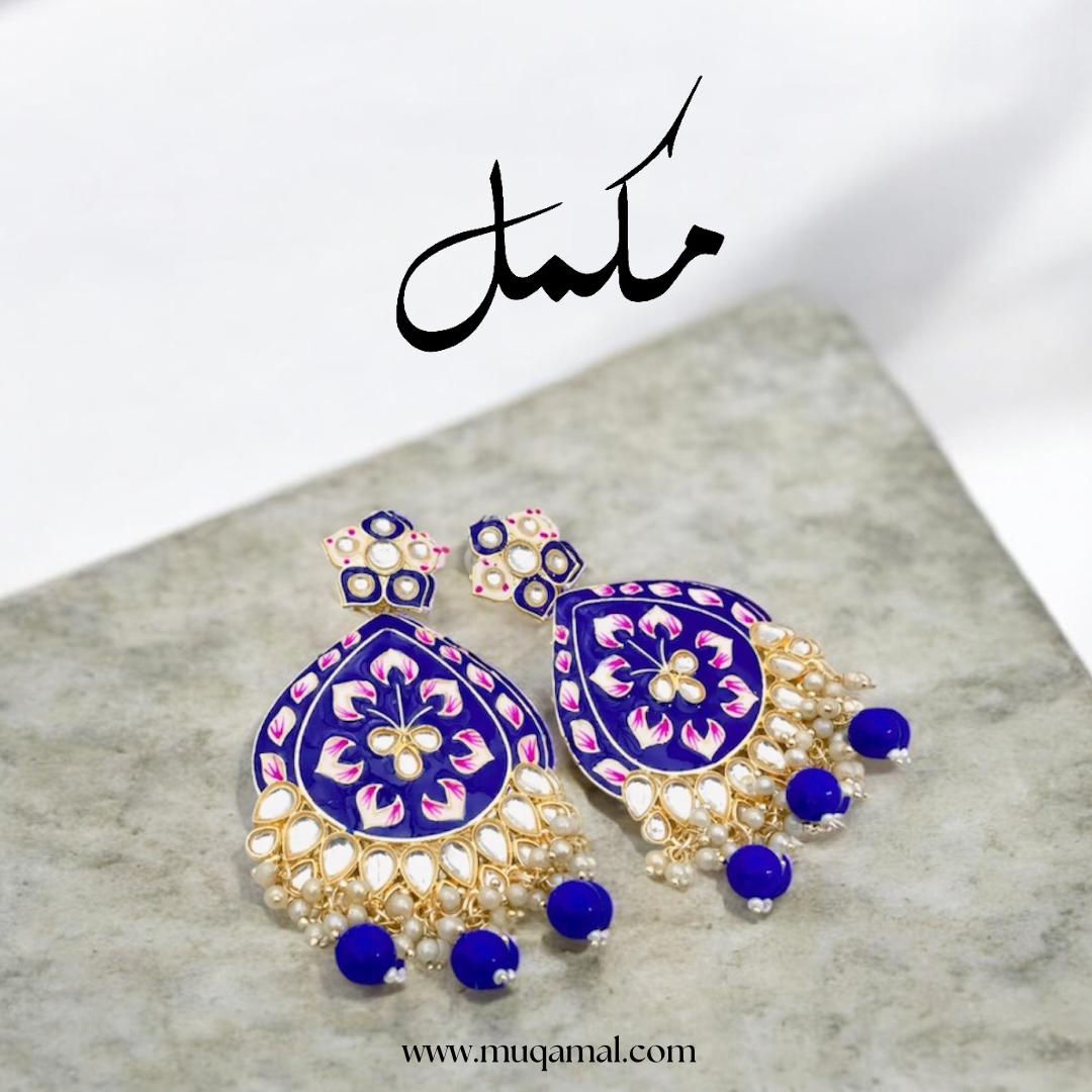 Jaipuri Meenakari Earrings