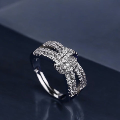 Knot Layer Adjustable Ring