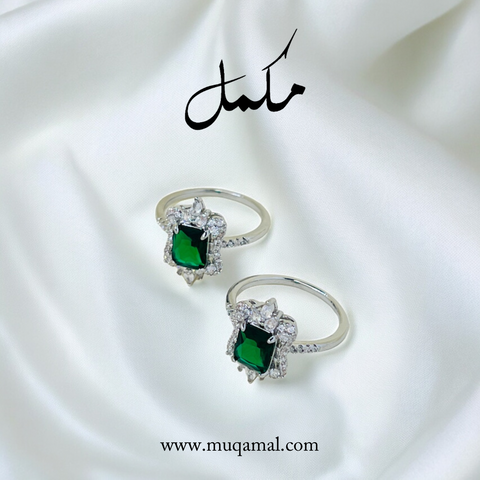 Green Emerald Gorgeous Ring