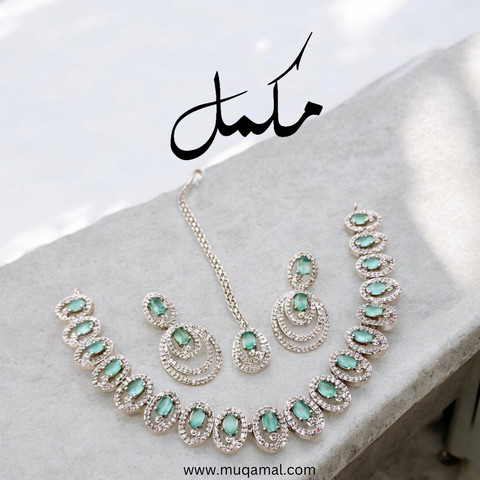 One Carat Necklace set