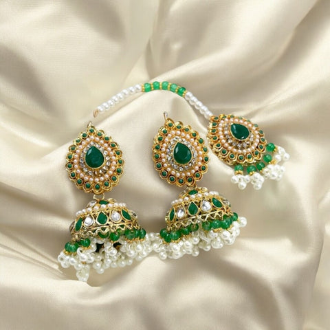 Tear Jhumki Drop Earrings