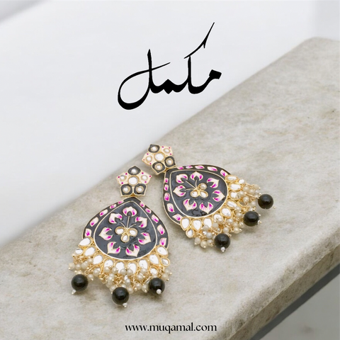 Jaipuri Meenakari Earrings