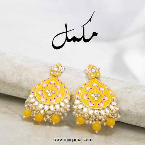 Jaipuri Meenakari Earrings