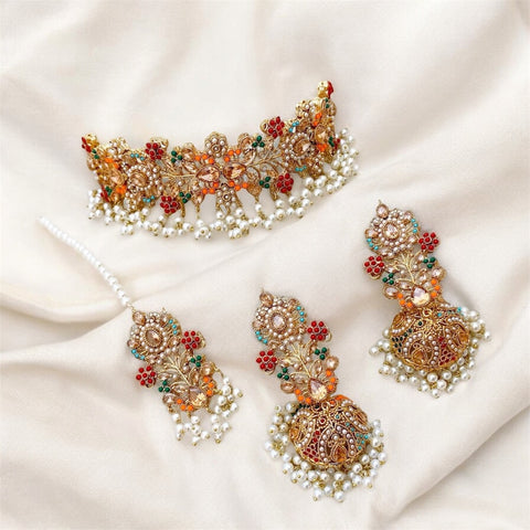 9 Ratan Choker Set