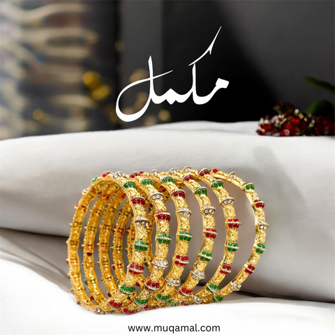 Jewel Mirage Bangles