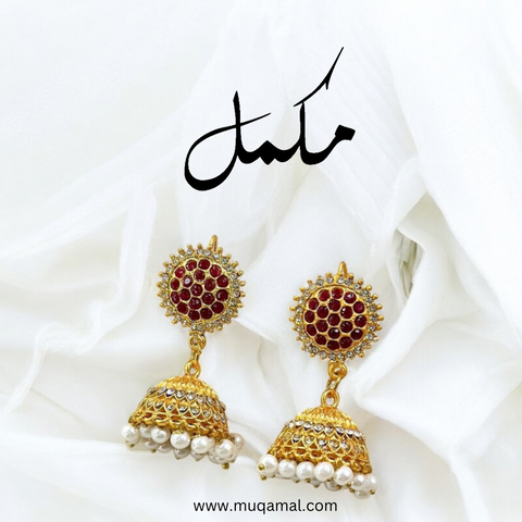 Round Drop Jhumki