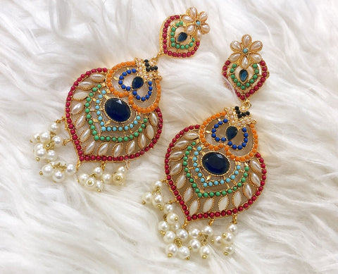 Chamak Rang Earrings.