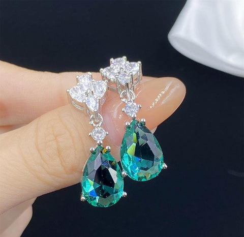 398 KRL Imp Tear Drop Earrings